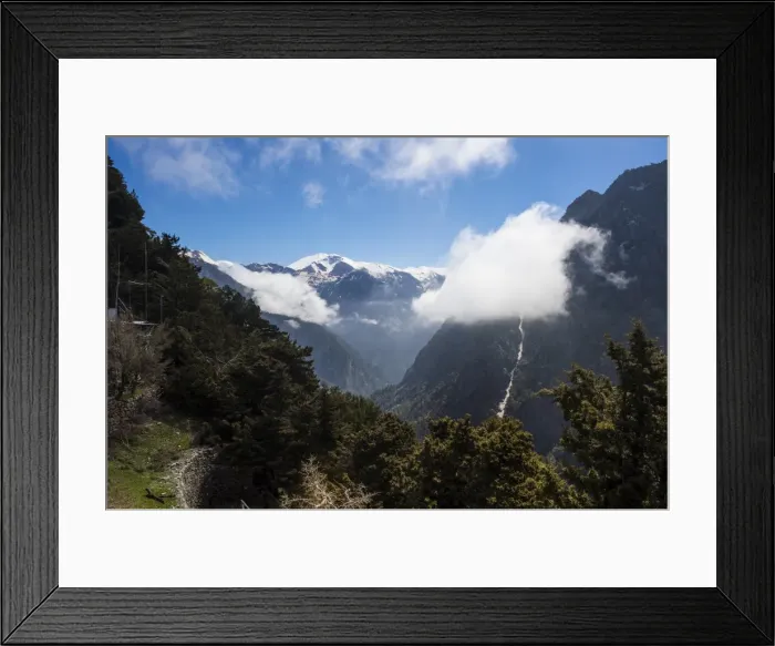 Framed Print : The Gorge of Samaria, Crete, Greek Islands, Greece, Europe Framed Print : The Gorge of Samaria, Crete, Greek Islands, Greece, Europe