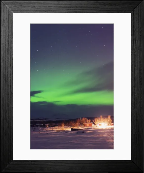Framed Print : Aurora borealis (Northern Lights), Abisko, Lapland, Arctic Circle, Sweden, Scandinavia Framed Print : Aurora borealis (Northern Lights), Abisko, Lapland, Arctic Circle, Sweden, Scandinavia