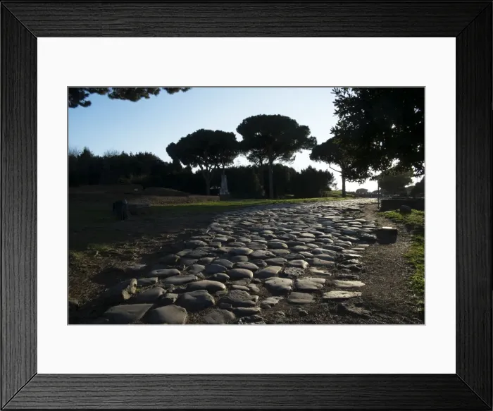 Framed Print : Main Decumano in the high street, Ancient Ostia (Ostia Antica), Rome, Lazio, Italy Framed Print : Main Decumano in the high street, Ancient Ostia (Ostia Antica), Rome, Lazio, Italy