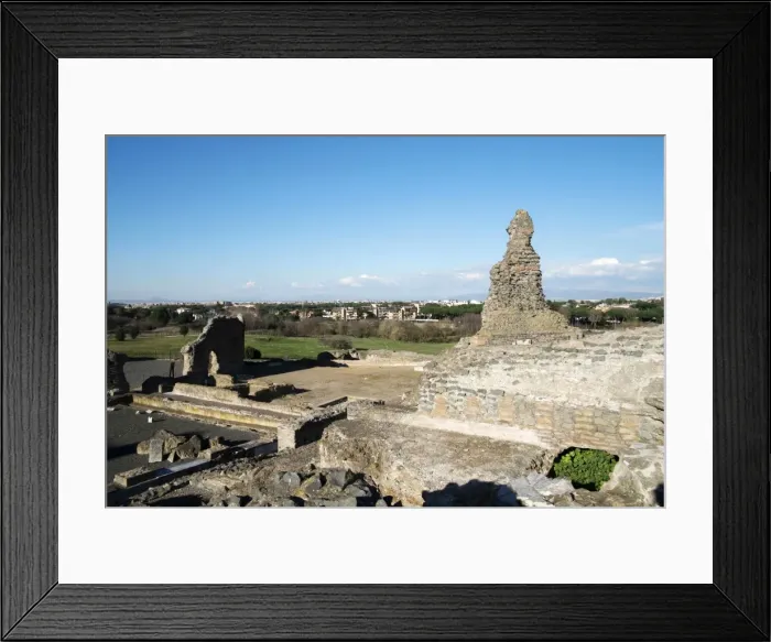 Framed Print : Vew of Rome from the Quintilis villa built in the 2nd century BC, Rome, Lazio, Italy Framed Print : Vew of Rome from the Quintilis villa built in the 2nd century BC, Rome, Lazio, Italy