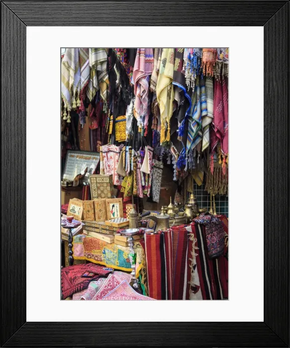 Framed Print : Souvenirs, Bethlehem, West Bank, Palestine territories, Israel, Middle East Framed Print : Souvenirs, Bethlehem, West Bank, Palestine territories, Israel, Middle East