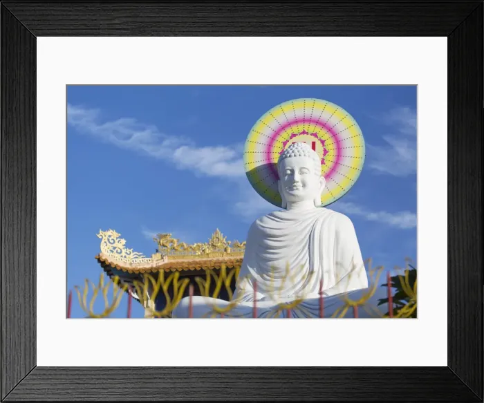 Framed Print : Statue at Vien Minh Pagoda, Ben Tre, Mekong Delta, Vietnam, Indochina, Southeast Asia Framed Print : Statue at Vien Minh Pagoda, Ben Tre, Mekong Delta, Vietnam, Indochina, Southeast Asia