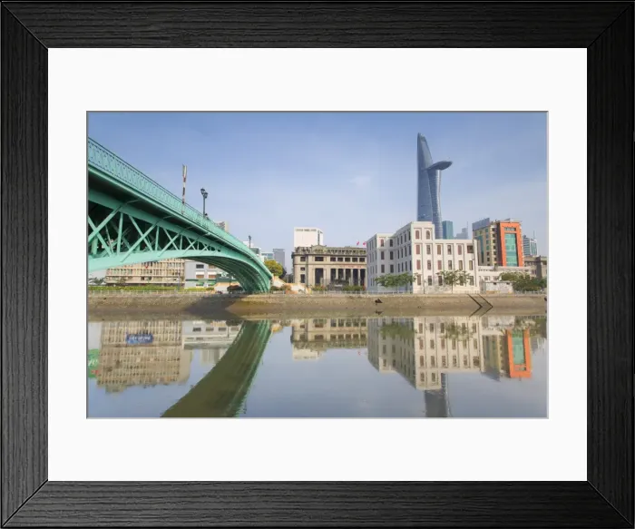 Framed Print : Bitexco Financial Tower and Ben Nghe River, Ho Chi Minh City, Vietnam, Indochina Framed Print : Bitexco Financial Tower and Ben Nghe River, Ho Chi Minh City, Vietnam, Indochina