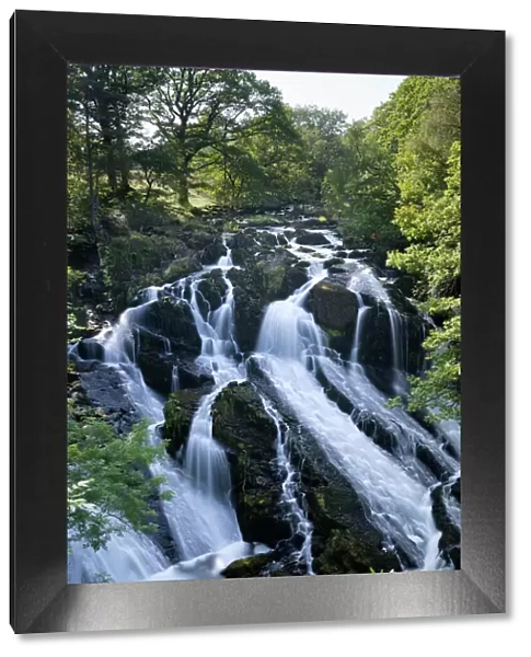 Swallow Falls, Betws-y-Coed, Snowdonia National Park, Conwy, Wales, United Kingdom