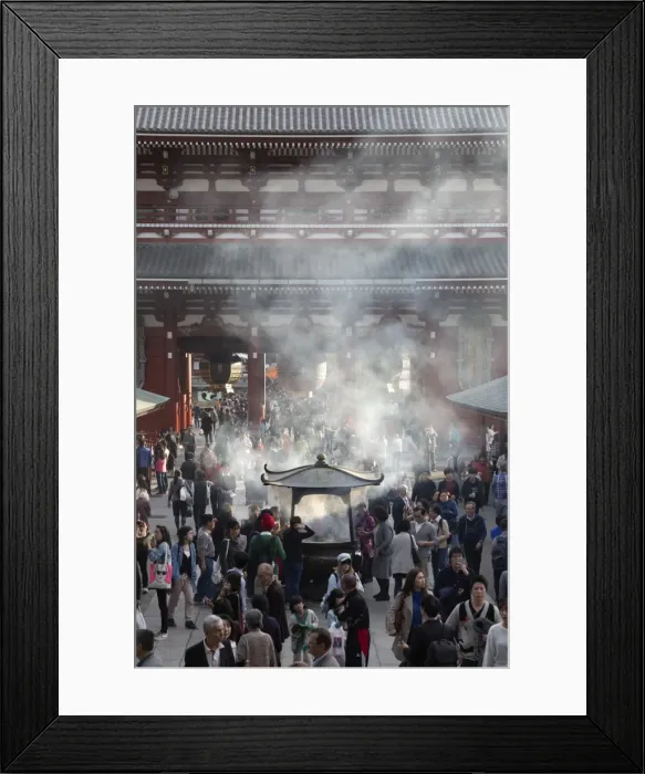 Framed Print : Senso-ji, ancient Buddhist temple, Asakusa, Tokyo, Japan, Asia Framed Print : Senso-ji, ancient Buddhist temple, Asakusa, Tokyo, Japan, Asia