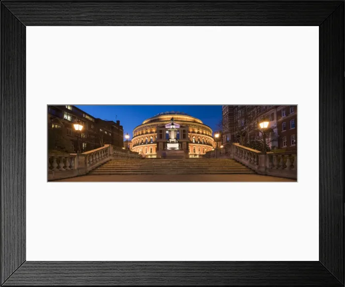 Framed Print : Exterior of the Royal Albert Hall at night, Kensington, London, England, United Kingdom Framed Print : Exterior of the Royal Albert Hall at night, Kensington, London, England, United Kingdom