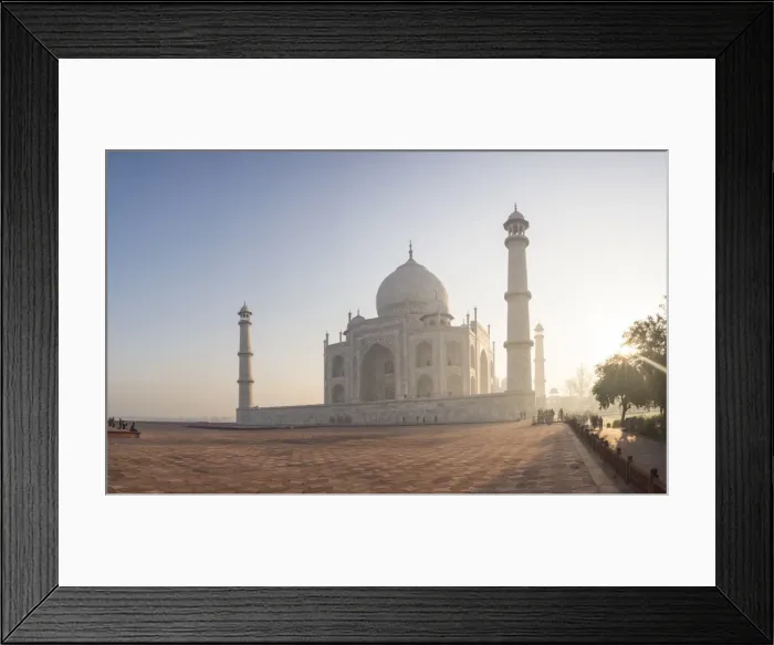 Framed Print : Dawn at the Taj Mahal, UNESCO World Heritage Site, Agra, Uttar Pradesh, India, Asia Framed Print : Dawn at the Taj Mahal, UNESCO World Heritage Site, Agra, Uttar Pradesh, India, Asia