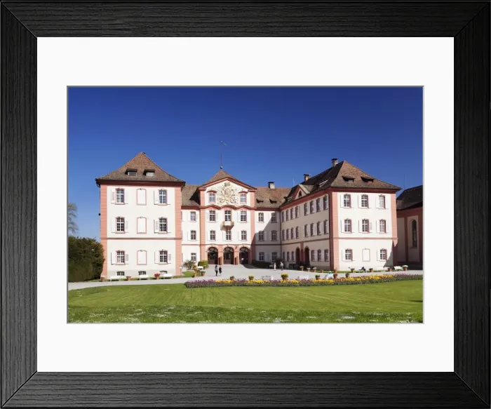 Framed Print : Deutschordensschloss Castle, Mainau Island, in spring, Lake Constance, Baden-Wurttemberg Framed Print : Deutschordensschloss Castle, Mainau Island, in spring, Lake Constance, Baden-Wurttemberg