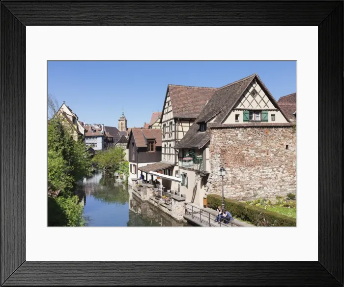 Framed Print : Lauch River, Little Venice, Colmar, Alsace, France, Europe Framed Print : Lauch River, Little Venice, Colmar, Alsace, France, Europe