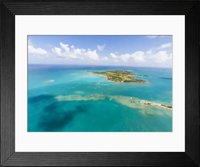 Framed Print : View of Long Island one of the most undisturbed in the world, the island is home Framed Print : View of Long Island one of the most undisturbed in the world, the island is home
