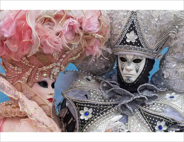 Masks and costumes, Carnival, Venice, Veneto, Italy, Europe