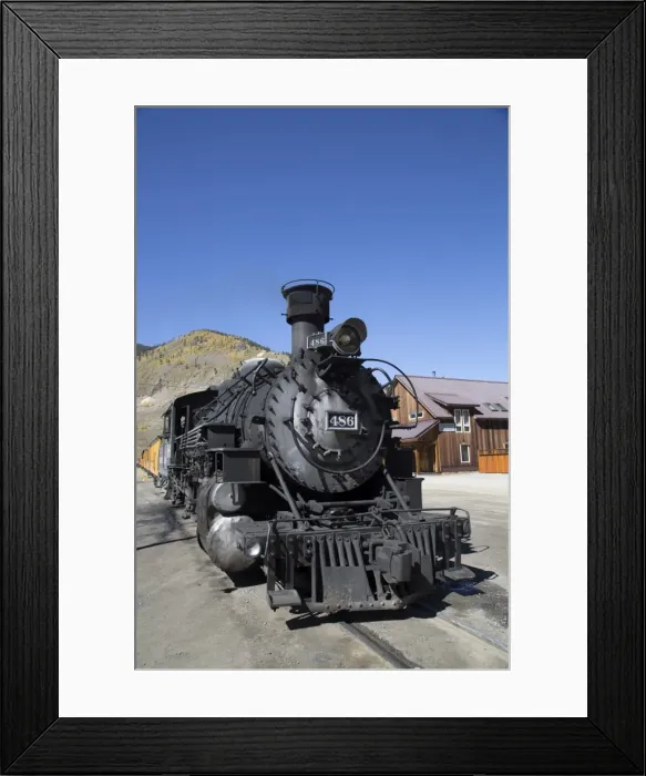Framed Print : Durango and Silverton Narrow Gauge Railroad, Silverton, Colorado, United States of America Framed Print : Durango and Silverton Narrow Gauge Railroad, Silverton, Colorado, United States of America