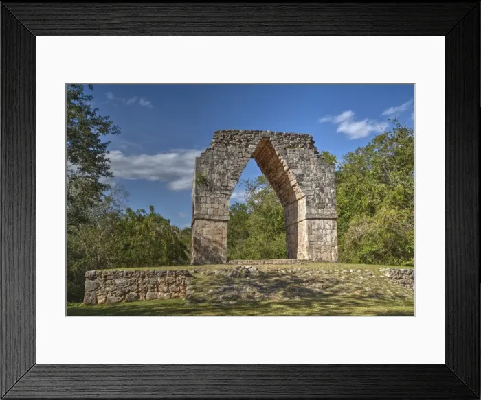 Framed Print : The Arch, Kabah Archaeological Site, Yucatan, Mexico, North America Framed Print : The Arch, Kabah Archaeological Site, Yucatan, Mexico, North America