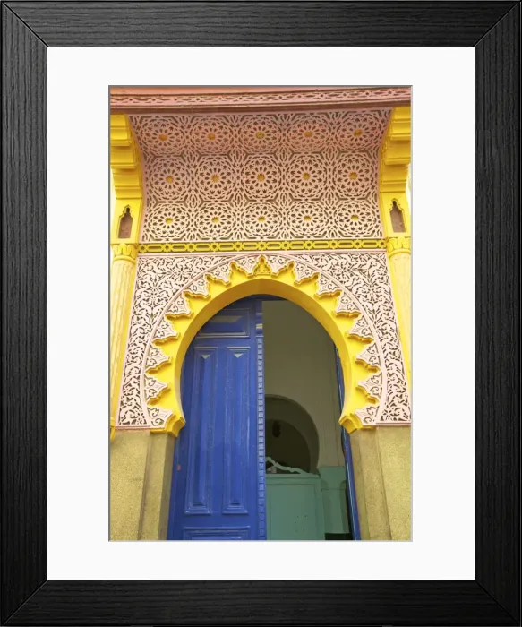 Framed Print : Entrance to Mosque, Tangier, Morocco, North Africa, Africa Framed Print : Entrance to Mosque, Tangier, Morocco, North Africa, Africa