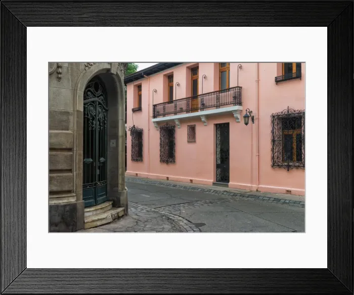 Framed Print : Barrio Brasil, Santiago, Chile, South America Framed Print : Barrio Brasil, Santiago, Chile, South America