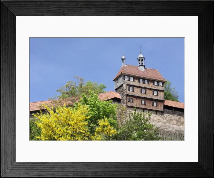 Framed Print : Esslingen Castle, Esslingen (Esslingen-am-Neckar), Baden-Wurttemberg, Germany, Europe Framed Print : Esslingen Castle, Esslingen (Esslingen-am-Neckar), Baden-Wurttemberg, Germany, Europe