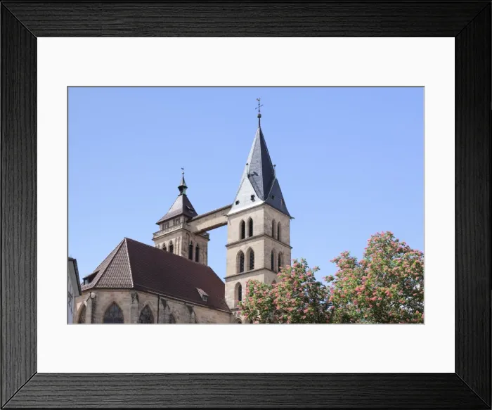 Framed Print : St. Dionysius church (Stadtkirche St. Dionys), Esslingen (Esslingen-am-Neckar), Baden-Wurttemberg Framed Print : St. Dionysius church (Stadtkirche St. Dionys), Esslingen (Esslingen-am-Neckar), Baden-Wurttemberg