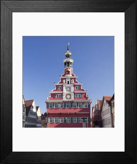 Framed Print : Old town hall, Esslingen (Esslingen-am-Neckar), Baden-Wurttemberg, Germany, Europe Framed Print : Old town hall, Esslingen (Esslingen-am-Neckar), Baden-Wurttemberg, Germany, Europe