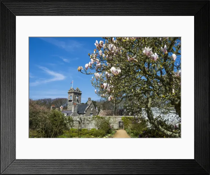 Framed Print : La Seigneurie house and gardens, Sark, Channel Islands, United Kingdom, Europe Framed Print : La Seigneurie house and gardens, Sark, Channel Islands, United Kingdom, Europe