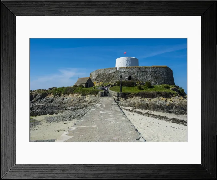 Framed Print : Fort Grey Shipwreck Museum, Saint Pierre du Bois, Guernsey, Channel Islands, United Kingdom