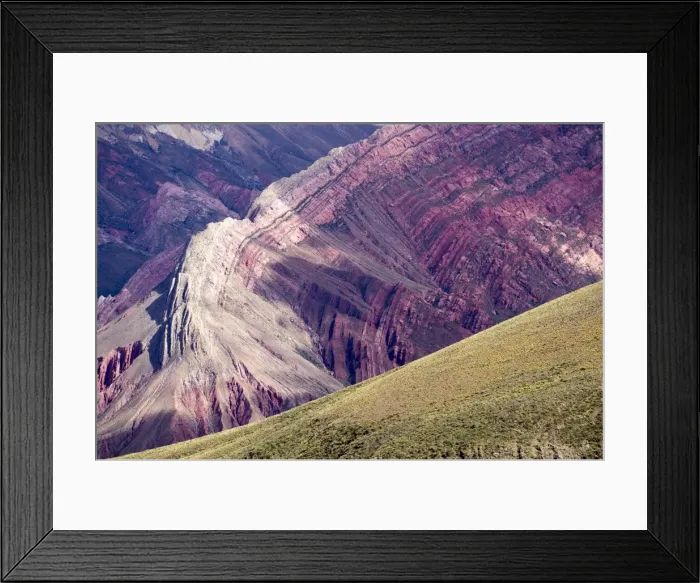 Framed Print : Multi coloured mountains, Humahuaca, province of Jujuy, Argentina, South America Framed Print : Multi coloured mountains, Humahuaca, province of Jujuy, Argentina, South America
