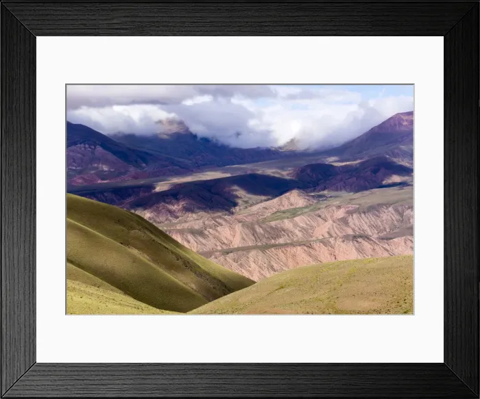 Framed Print : Multi coloured mountains, Humahuaca, province of Jujuy, Argentina, South America Framed Print : Multi coloured mountains, Humahuaca, province of Jujuy, Argentina, South America