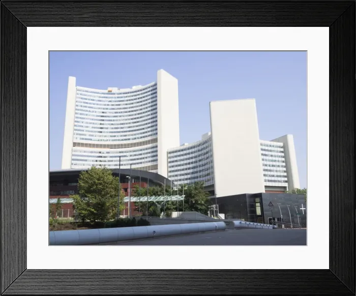 Framed Print : UN Headquarters, Vienna International Centre, Danube City, Vienna, Austria, Europe Framed Print : UN Headquarters, Vienna International Centre, Danube City, Vienna, Austria, Europe