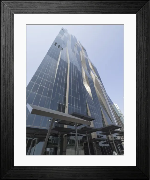 Framed Print : DC Tower 1 by Dominique Perrault, Danube City, Vienna, Austria, Europe Framed Print : DC Tower 1 by Dominique Perrault, Danube City, Vienna, Austria, Europe