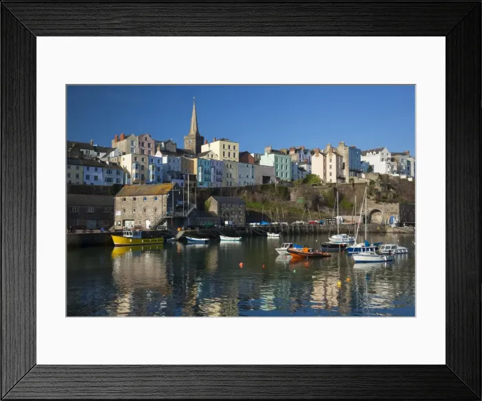 Framed Print : Tenby, West Wales, Pembrokeshire, Wales, United Kingdom, Europe Framed Print : Tenby, West Wales, Pembrokeshire, Wales, United Kingdom, Europe