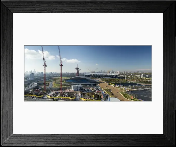 Framed Print : Panoramic view of London from the 12th floor at Staybridge Suites London-Stratford City Framed Print : Panoramic view of London from the 12th floor at Staybridge Suites London-Stratford City