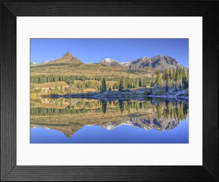 Framed Print : Molas Lake, south of Silverton, Colorado, United States of America, North America Framed Print : Molas Lake, south of Silverton, Colorado, United States of America, North America