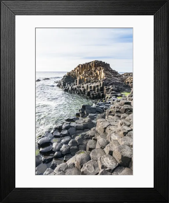 Framed Print : The Giants Causeway, UNESCO World Heritage Site, County Antrim, Ulster, Northern Ireland Framed Print : The Giants Causeway, UNESCO World Heritage Site, County Antrim, Ulster, Northern Ireland