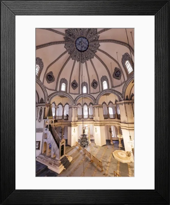 Framed Print : Interior of Little Aya Sofya Mosque (Kucuk Ayasofya Camii), Sultanahmet, Istanbul Framed Print : Interior of Little Aya Sofya Mosque (Kucuk Ayasofya Camii), Sultanahmet, Istanbul
