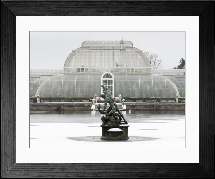 Framed Print : Palm House in Kew Gardens in winter, Royal Botanic Gardens, UNESCO World Heritage Site Framed Print : Palm House in Kew Gardens in winter, Royal Botanic Gardens, UNESCO World Heritage Site