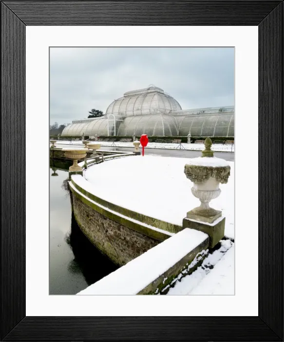 Framed Print : Palm House in Kew Gardens in winter, Royal Botanic Gardens, UNESCO World Heritage Site Framed Print : Palm House in Kew Gardens in winter, Royal Botanic Gardens, UNESCO World Heritage Site