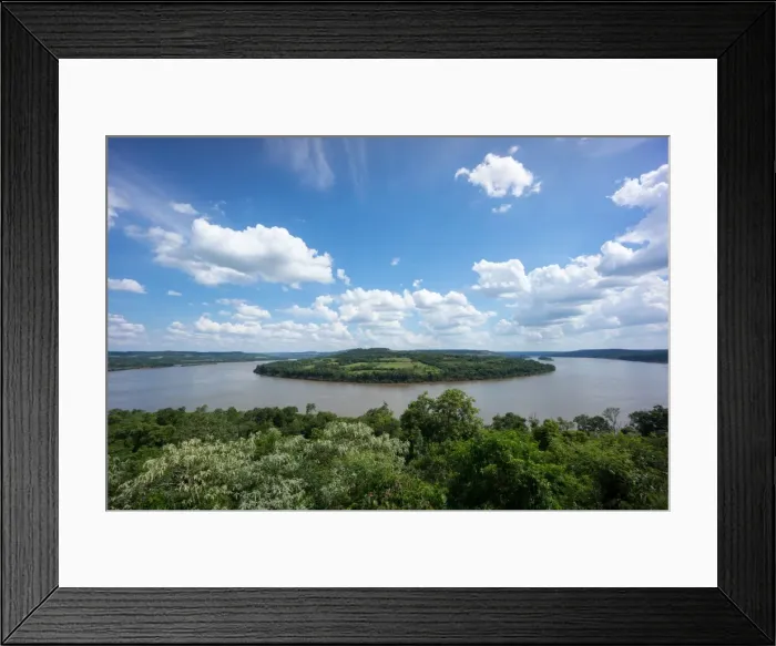 Framed Print : Uruquay River and border with Brazil, Uruguay, South America Framed Print : Uruquay River and border with Brazil, Uruguay, South America