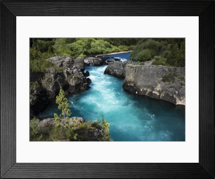 Framed Print : River in the Andes, Patagonia, Chile, South America Framed Print : River in the Andes, Patagonia, Chile, South America
