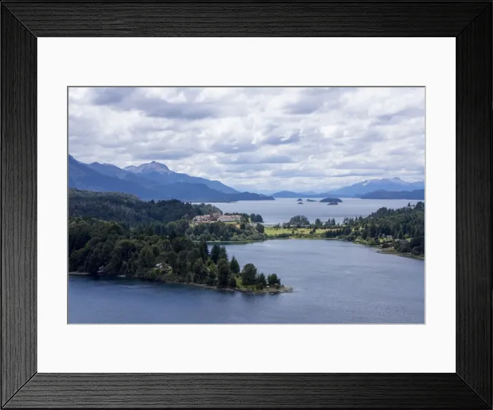 Framed Print : Lake of Nahuel Huapi, Bariloche, Argentina, South America Framed Print : Lake of Nahuel Huapi, Bariloche, Argentina, South America
