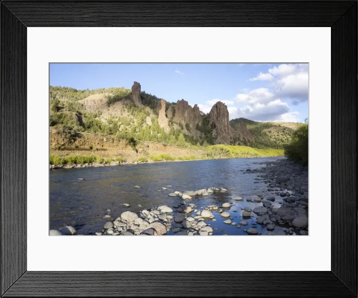 Framed Print : River Limay, Valle Encantado (Magical Valley), Bariloche district, Argentina, South Framed Print : River Limay, Valle Encantado (Magical Valley), Bariloche district, Argentina, South