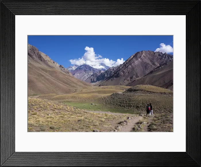 Framed Print : Aconcagua Park, highest mountain in South America, Argentina, South America Framed Print : Aconcagua Park, highest mountain in South America, Argentina, South America