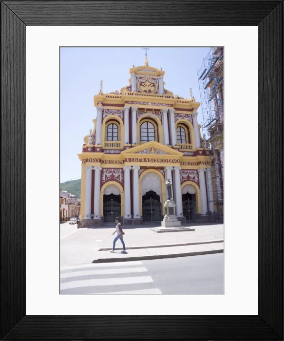 Framed Print : Iglesia San Francisco, Salta, Argentina, South America