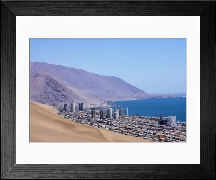 Framed Print : Iquiquie, Atacama desert, Chile, South America