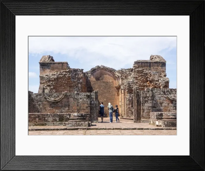 Framed Print : La Santisima Trinidad de Parana, one of the best preserved Jesuit Missions, UNESCO Framed Print : La Santisima Trinidad de Parana, one of the best preserved Jesuit Missions, UNESCO