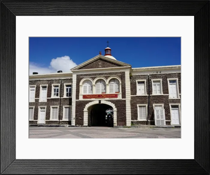 Framed Print : National Museum, Basseterre, St. Kitts, St. Kitts and Nevis, Leeward Islands, West Indies Framed Print : National Museum, Basseterre, St. Kitts, St. Kitts and Nevis, Leeward Islands, West Indies