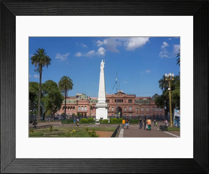 Framed Print : Centre of Buenos Aires, Argentina, South America