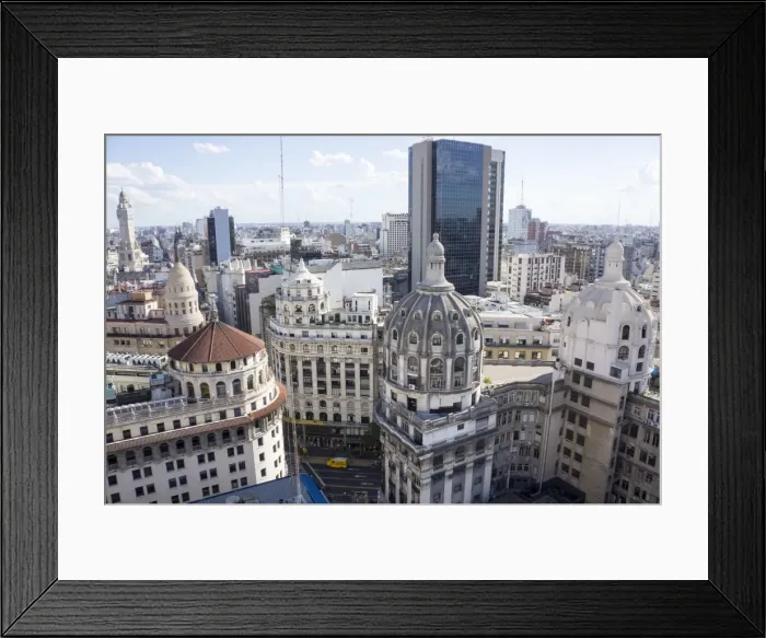 Framed Print : Aerial view of Buenos Aires, Argentina, South America Framed Print : Aerial view of Buenos Aires, Argentina, South America