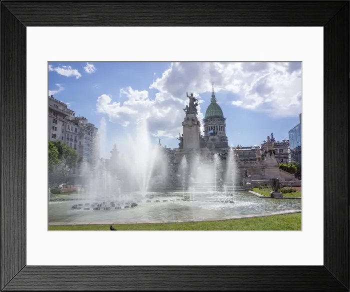 Framed Print : The Congress Building, Buenos Aires, Argentina, South America Framed Print : The Congress Building, Buenos Aires, Argentina, South America