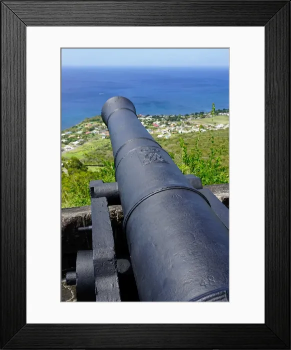 Framed Print : Brimstone Hill Fortress, UNESCO World Heritage Site, St. Kitts, St. Kitts and Nevis Framed Print : Brimstone Hill Fortress, UNESCO World Heritage Site, St. Kitts, St. Kitts and Nevis