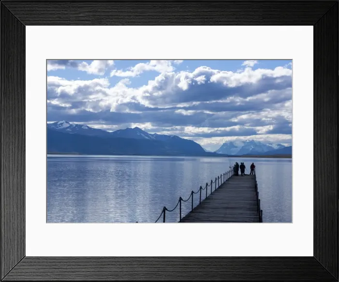Framed Print : Puerto Natales, Tierra del Fuego, Chile, South America Framed Print : Puerto Natales, Tierra del Fuego, Chile, South America