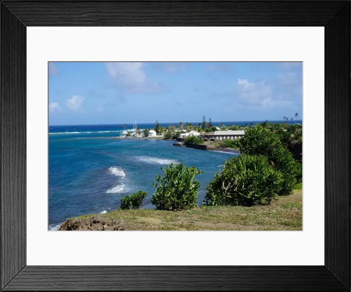 Framed Print : Atlantic coast, St. Kitts, St. Kitts and Nevis, Leeward Islands, West Indies, Caribbean Framed Print : Atlantic coast, St. Kitts, St. Kitts and Nevis, Leeward Islands, West Indies, Caribbean